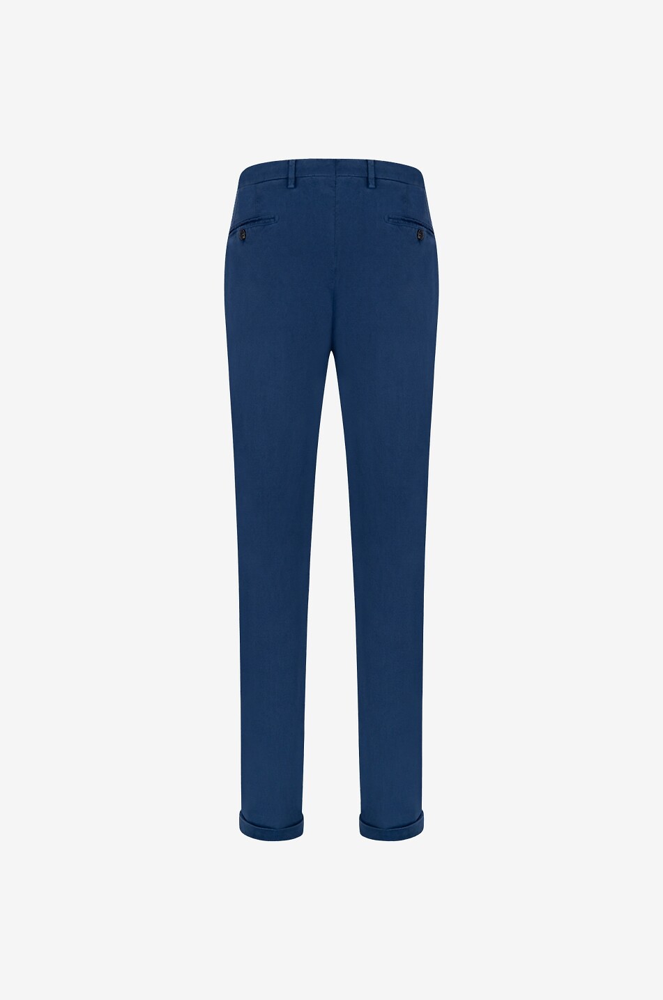 B SETTECENTO Slim-Fit-Chinohose aus Baumwolle Herren MITTELBLAU 2