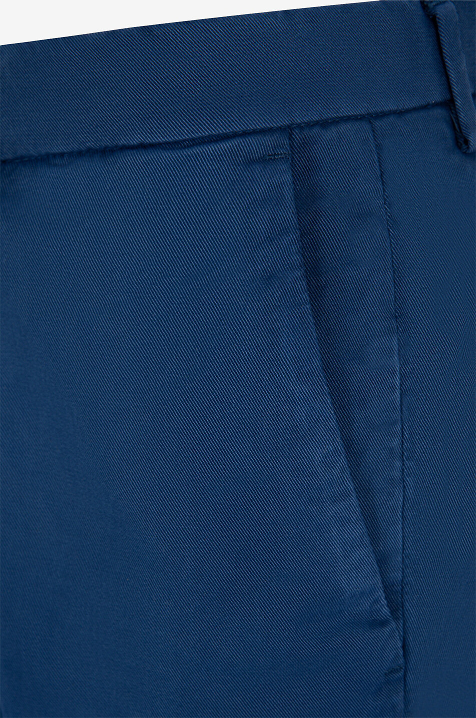 B SETTECENTO Slim-Fit-Chinohose aus Baumwolle Herren MITTELBLAU 3