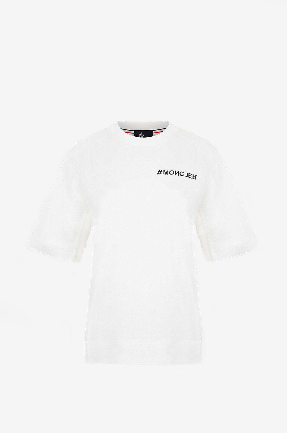 MONCLER GRENOBLE #MONCLER printed loose T-shirt Women WHITE 1