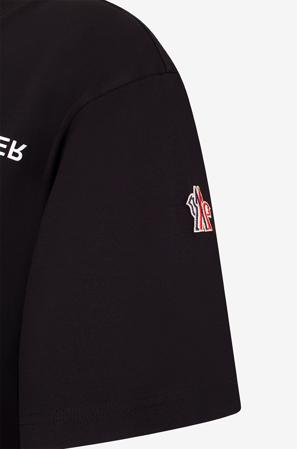 MONCLER GRENOBLE Lässiges T-Shirt mit Print #MONCLER Damen SCHWARZ 3