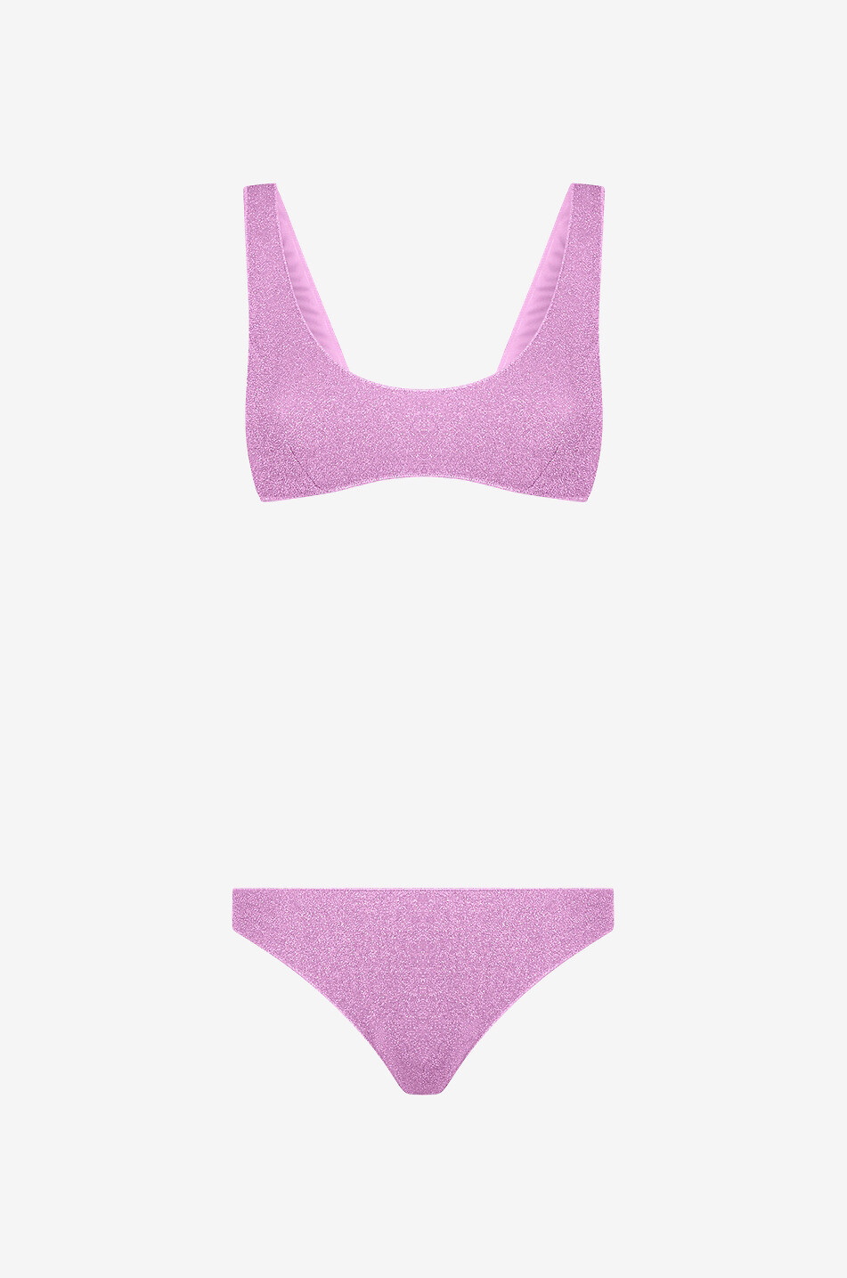 Bikini brassière en lurex Lumière