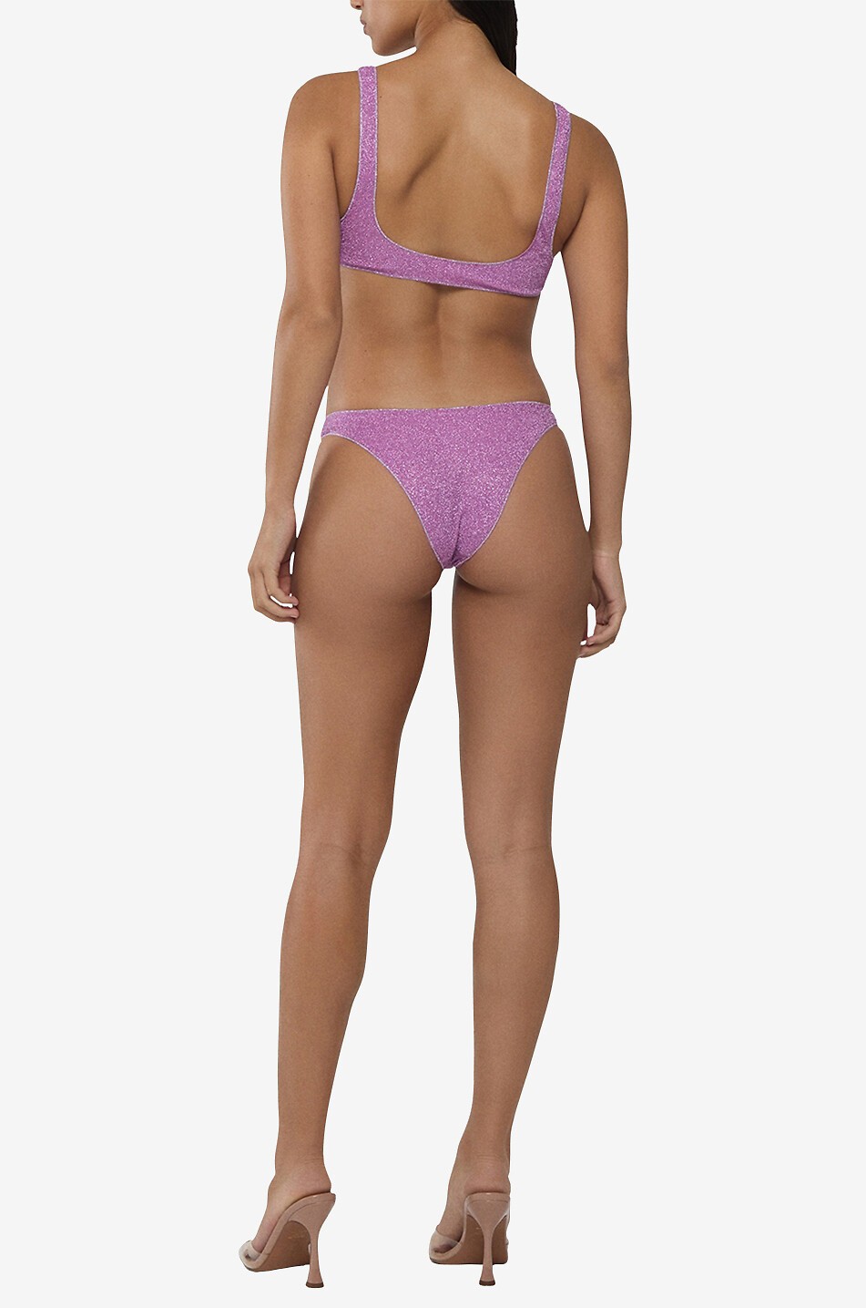 Bikini brassière en lurex Lumière