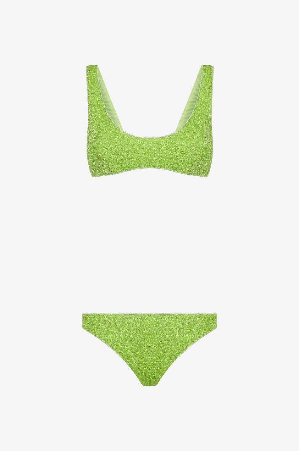 Bikini brassière en lurex Lumière