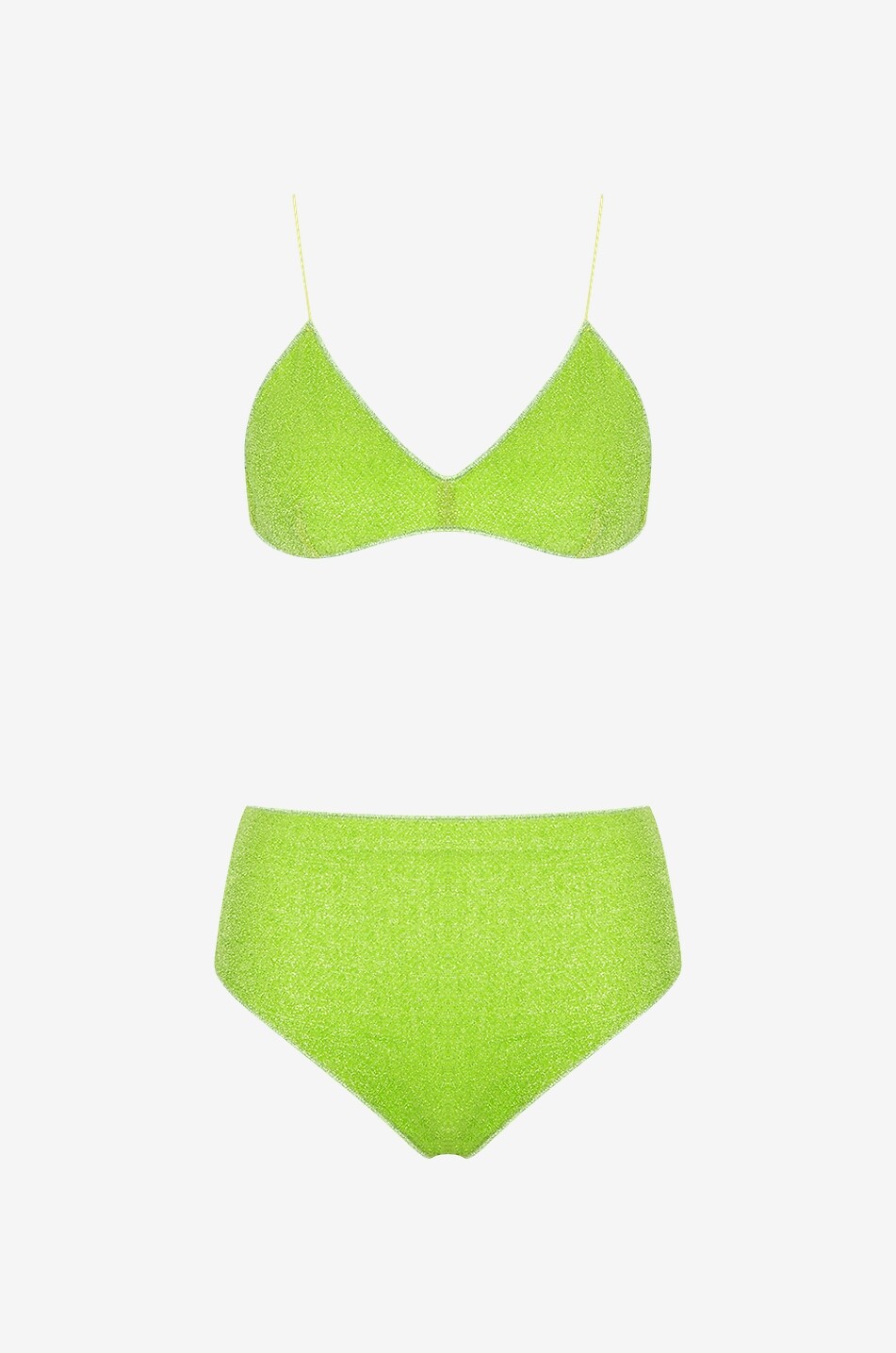 Maillot de bain deux pièces en lurex Lumière