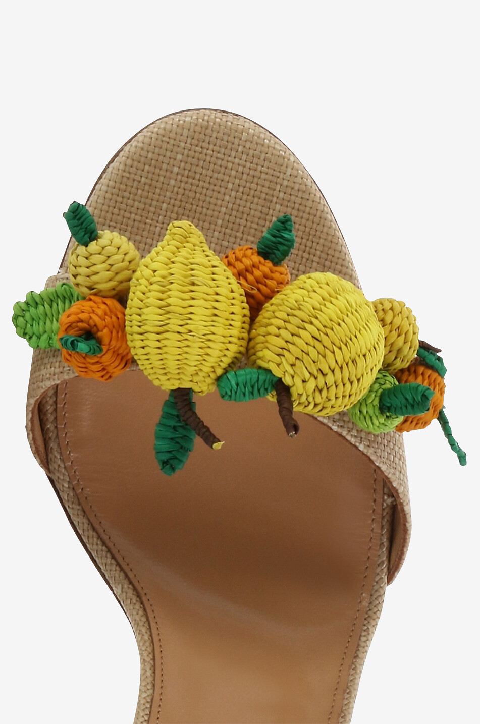 AQUAZZURA Bastsandalen Citrus Punch 105 Damen BEIGE 4