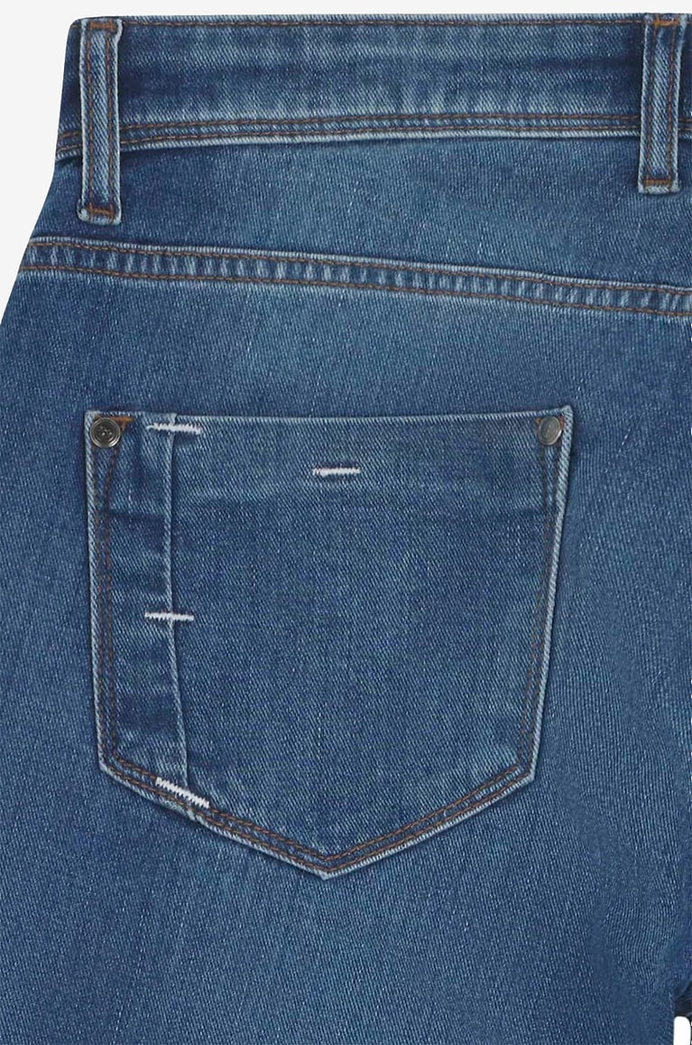 ACE DENIM Roma Denim cotton slim-fit jeans Men DARK BLUE 4