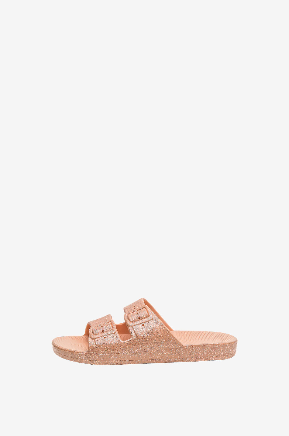 Mules Apricot Glitter