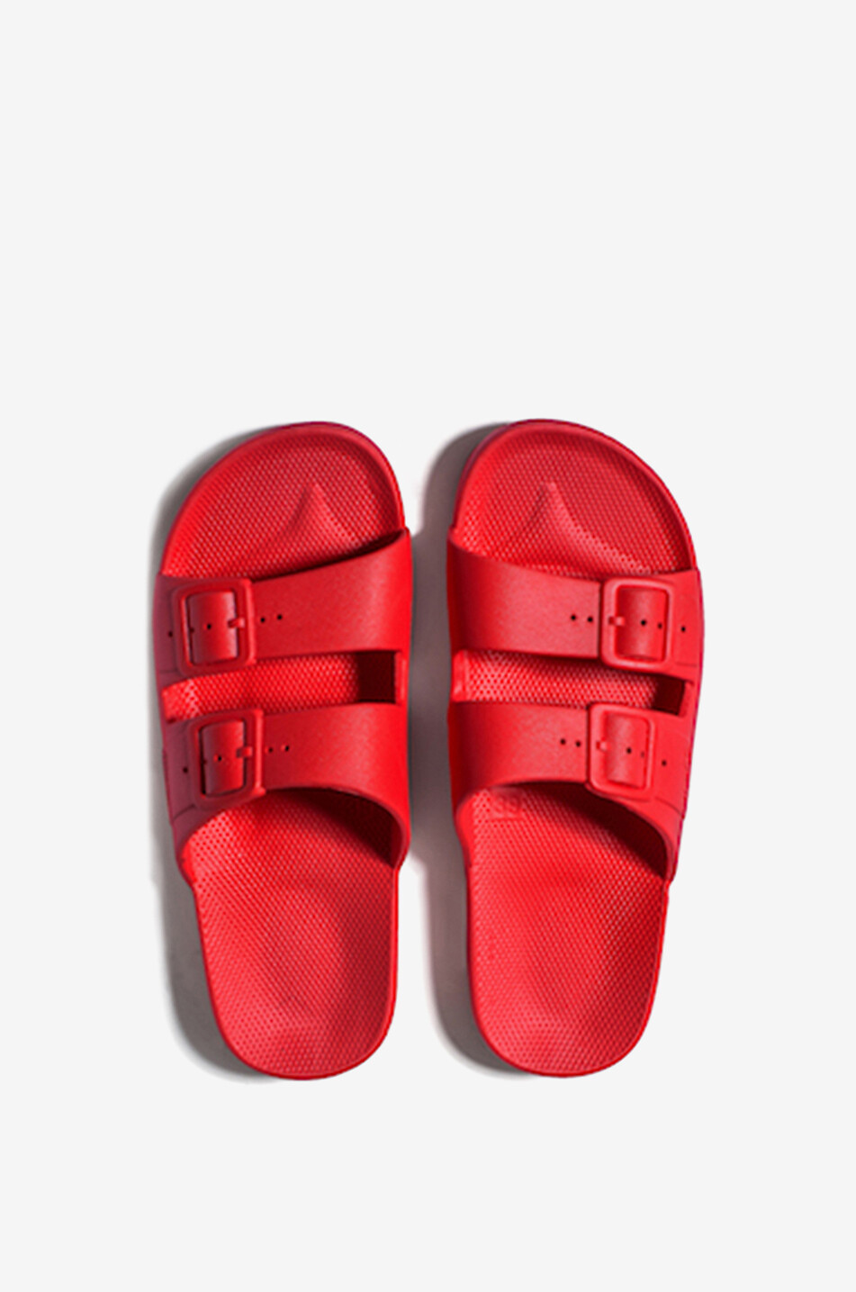 FREEDOM MOSES Mules plates enfant en PVC Fuji Garçon ROUGE 1