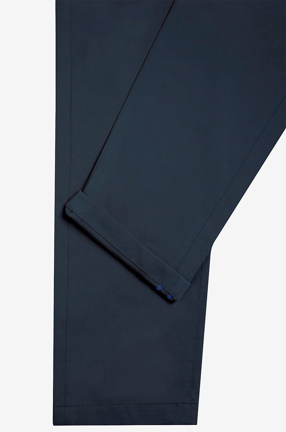 Soft Chino cotton and silk jogger fit trousers