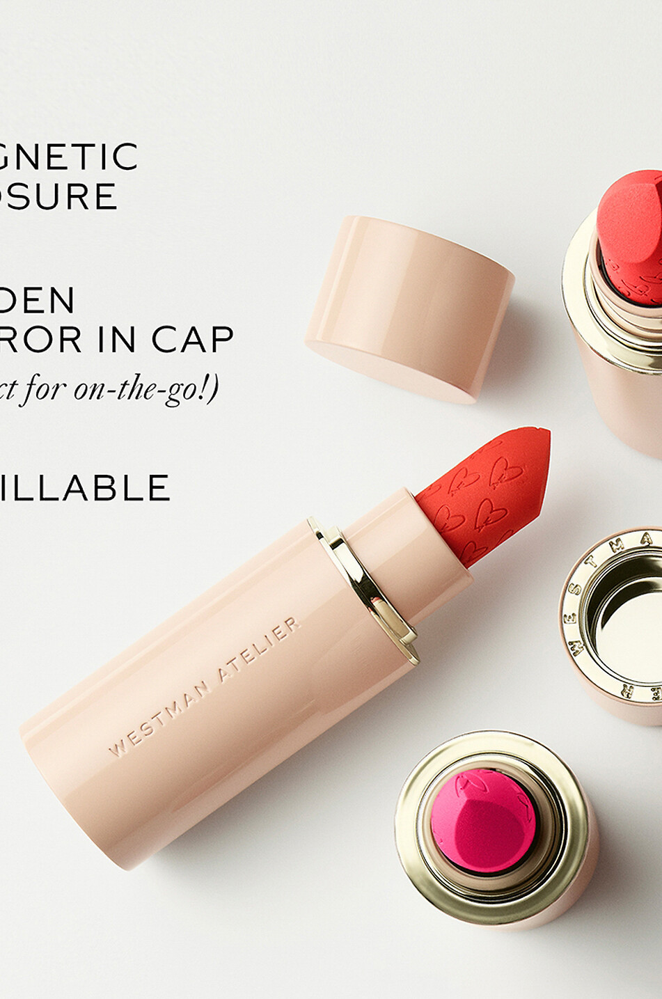 WESTMAN ATELIER Rouge à lèvres Lip Suede Matte LFG Femme Incolore 2