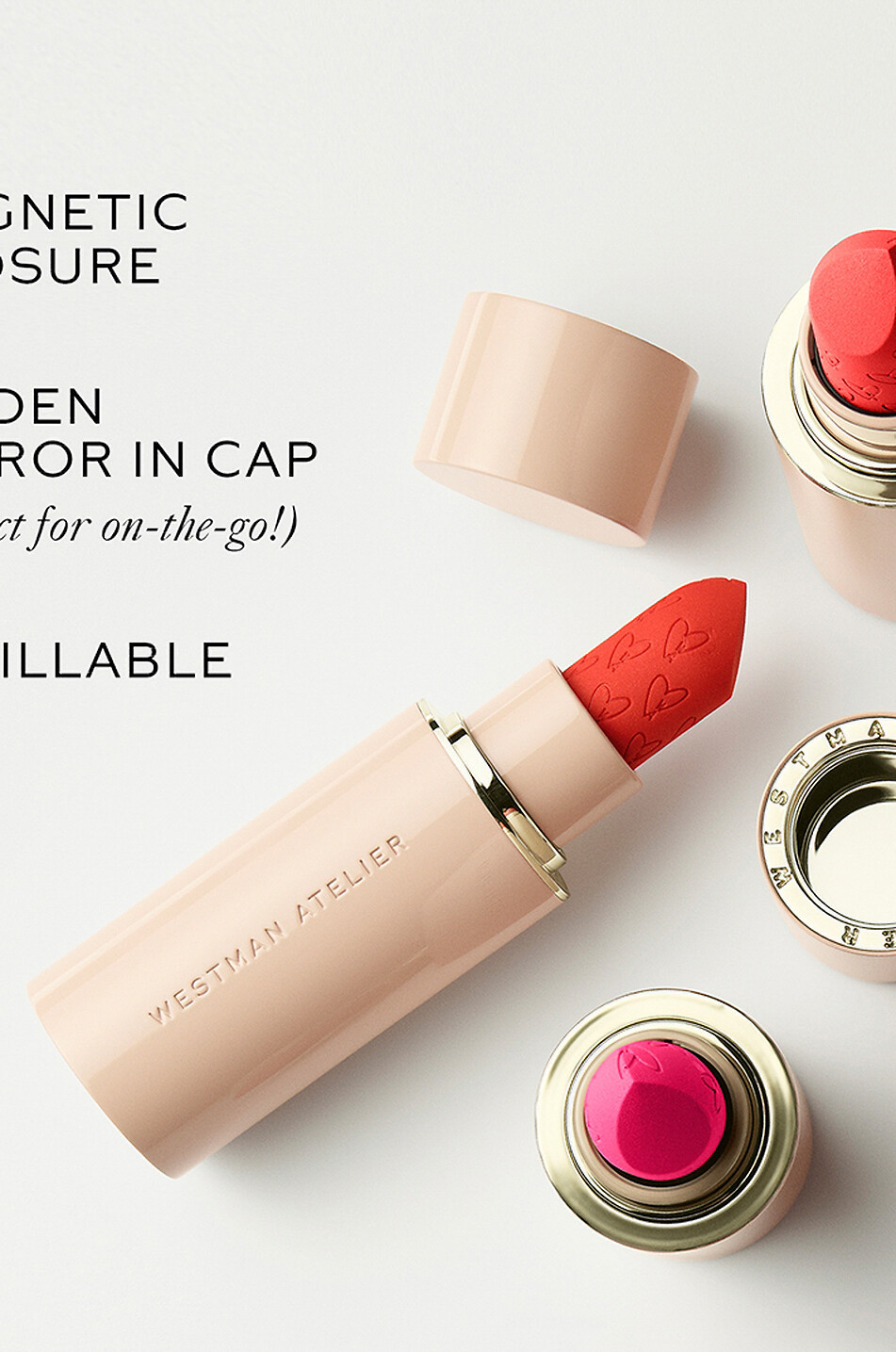 WESTMAN ATELIER Lippenstift Lip Suede Matte Minx Damen Farblos 2