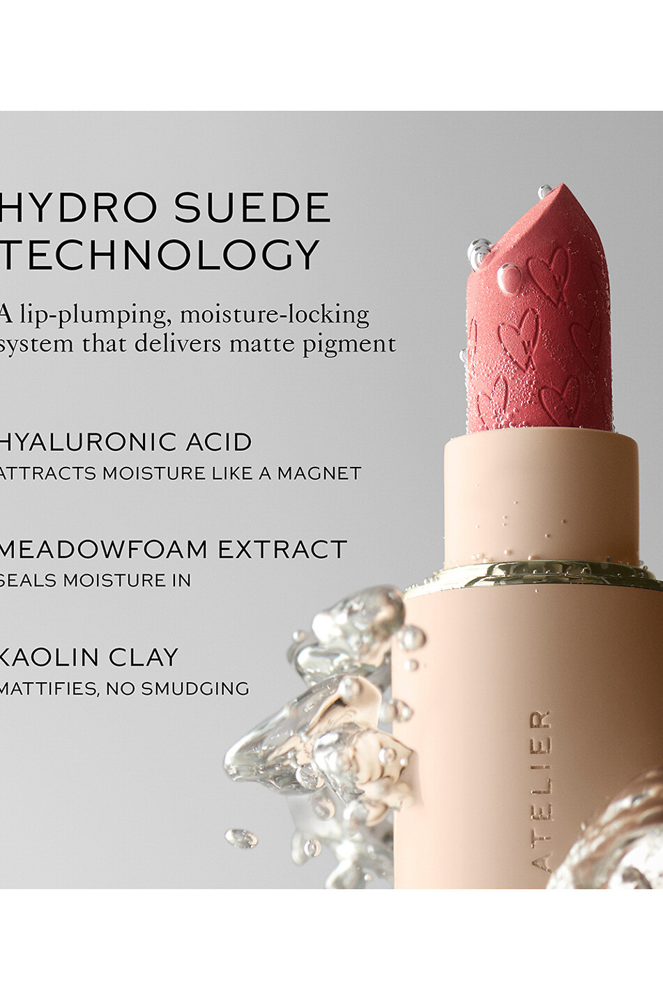 WESTMAN ATELIER Lip Suede Matte Piqué lipstick Women Colourless 5