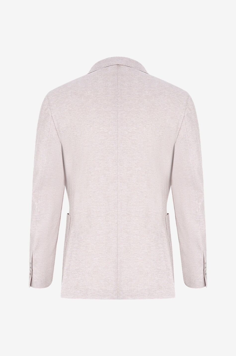Cotton and linen blazer