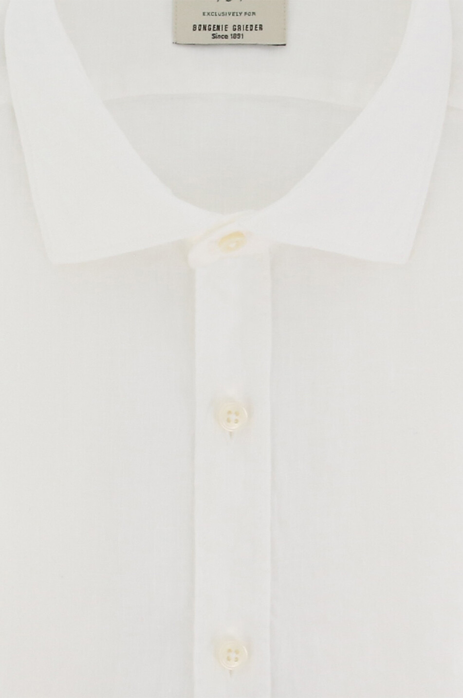 Chemise à manches longues en lin