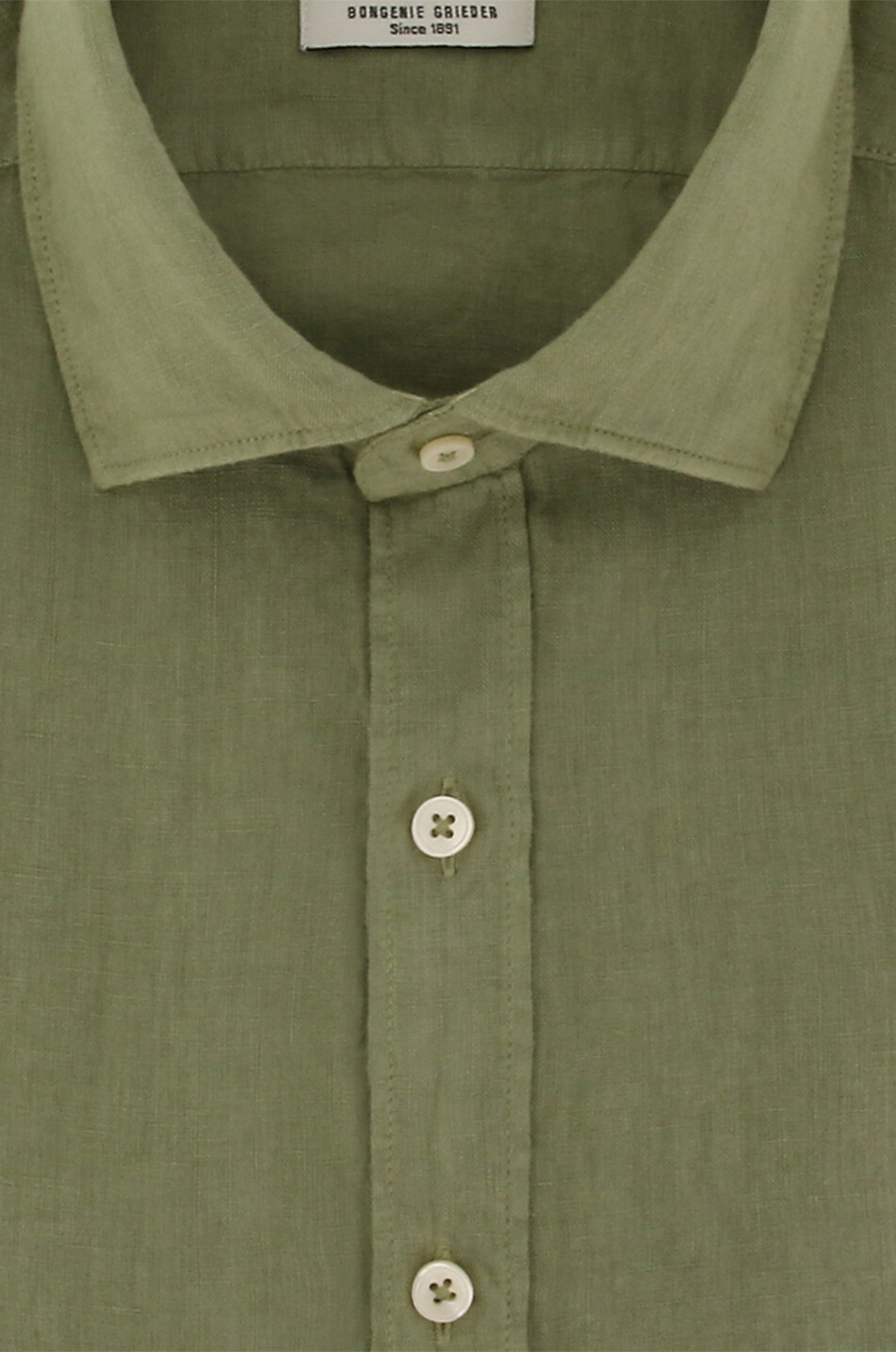 Hemd mit langen Ärmeln aus Leinen