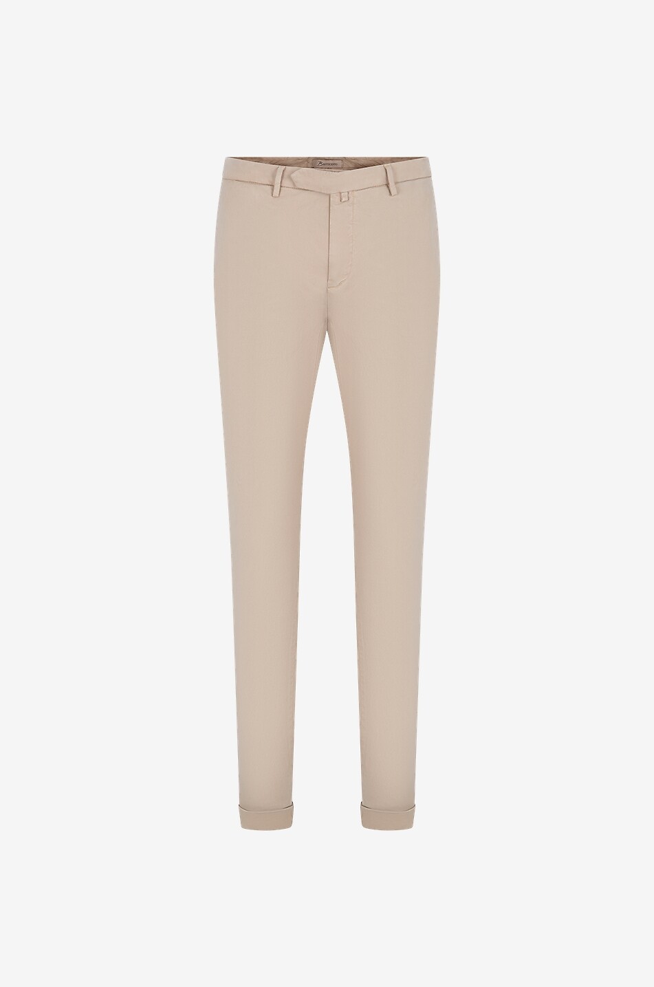 B SETTECENTO Slim-Fit-Chinohose aus Baumwolle Herren Hellbeige 1