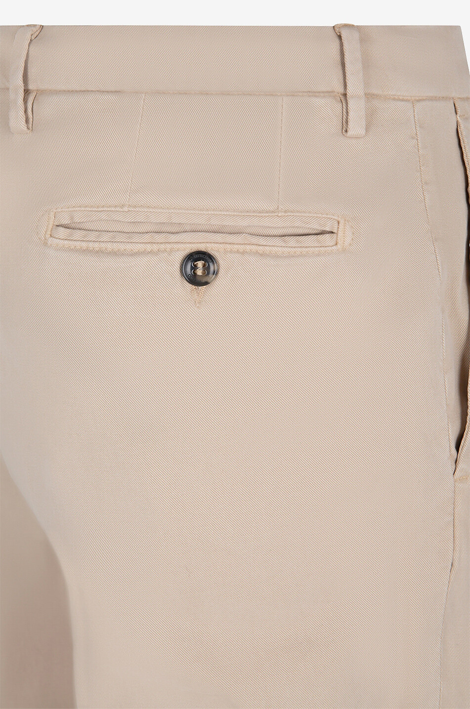 B SETTECENTO Slim-Fit-Chinohose aus Baumwolle Herren Hellbeige 5