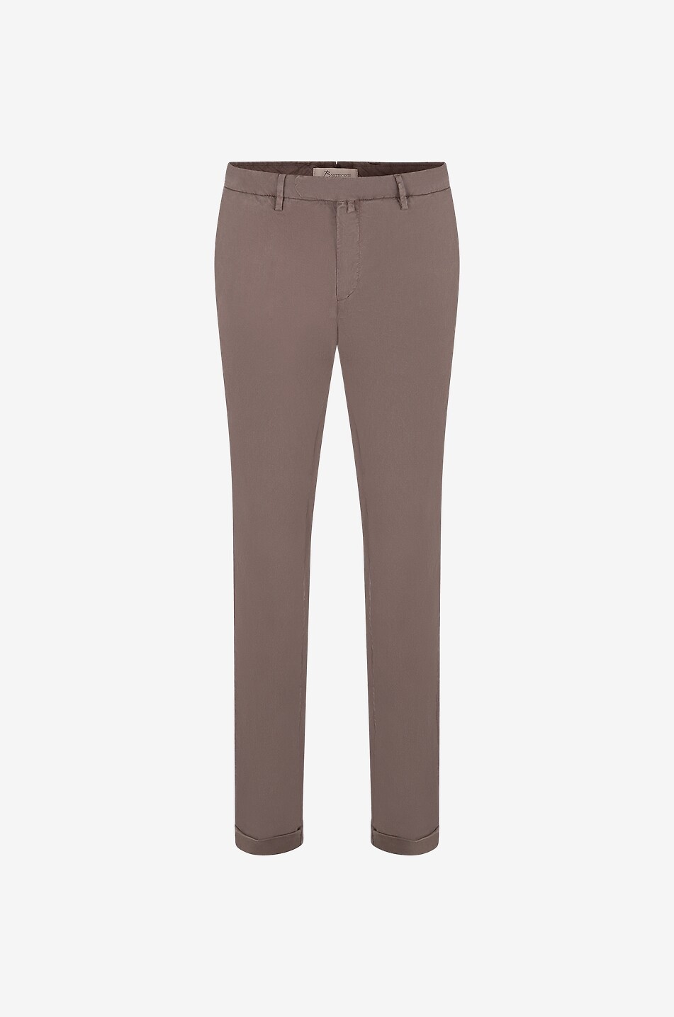 Slim fit chino cotton trousers