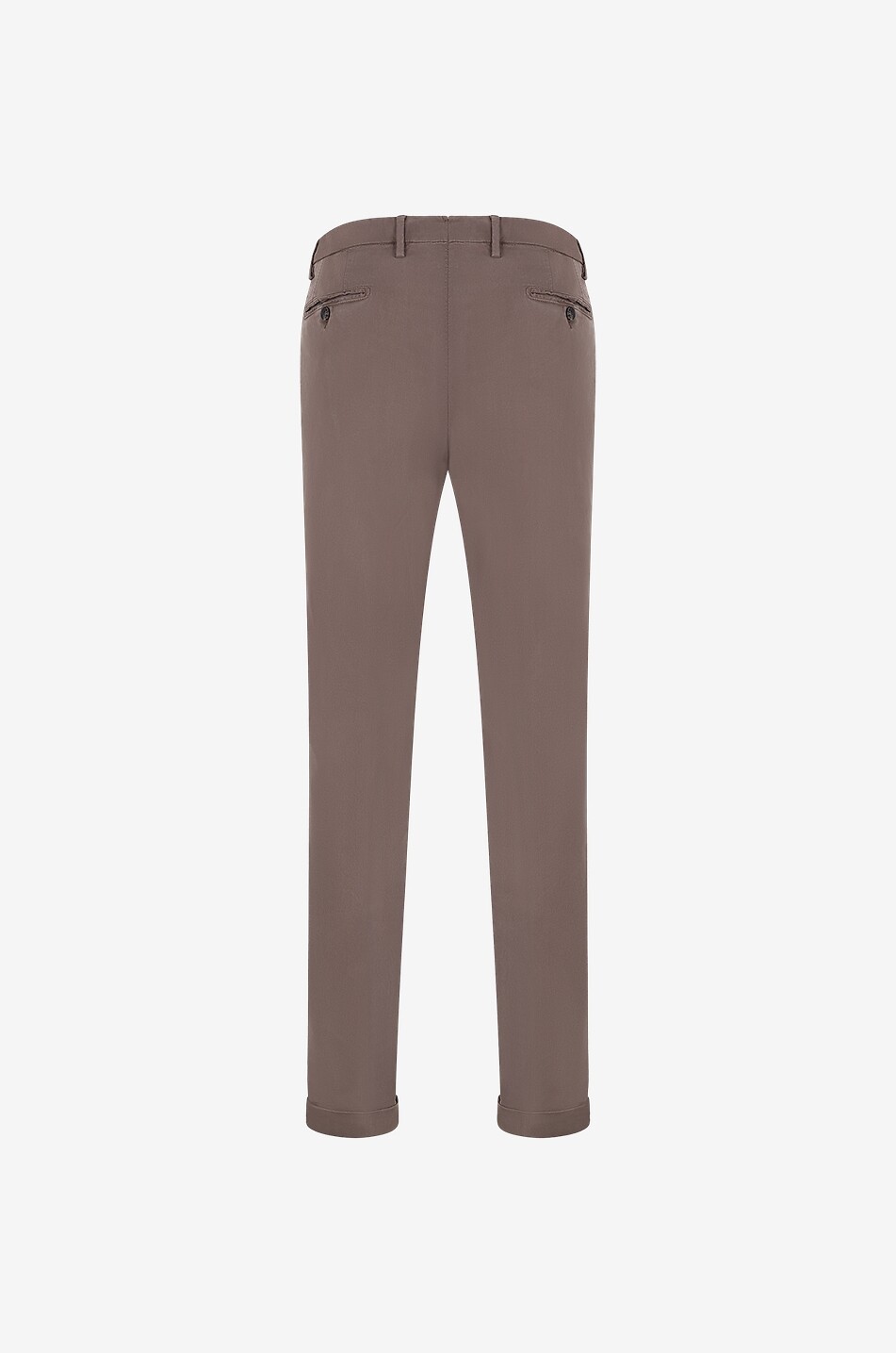 B SETTECENTO Slim-Fit-Chinohose aus Baumwolle Herren MITTELBRAUN 2