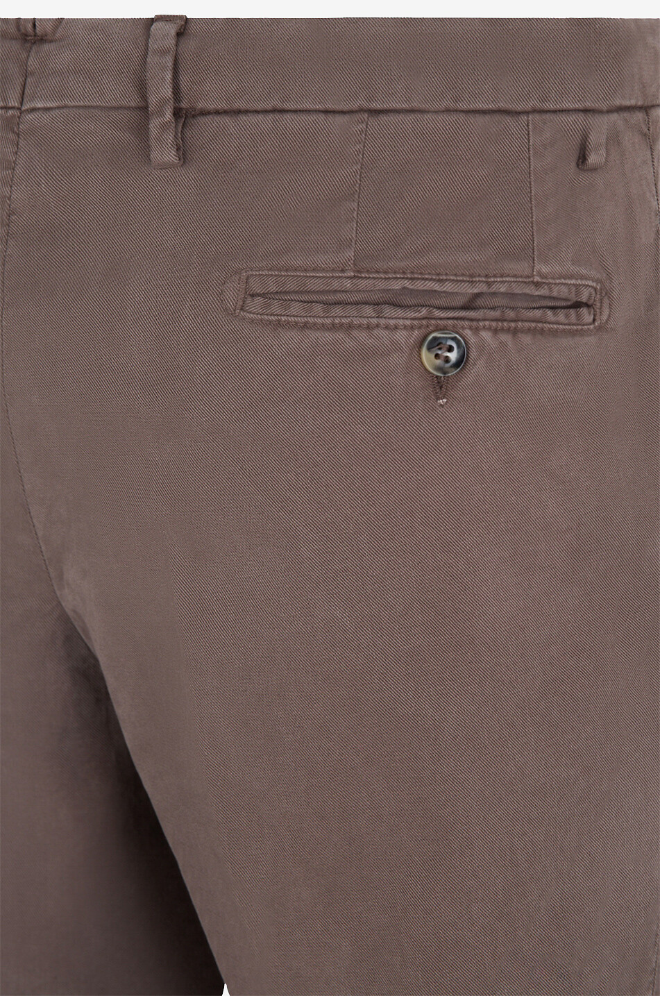 B SETTECENTO Slim-Fit-Chinohose aus Baumwolle Herren MITTELBRAUN 3