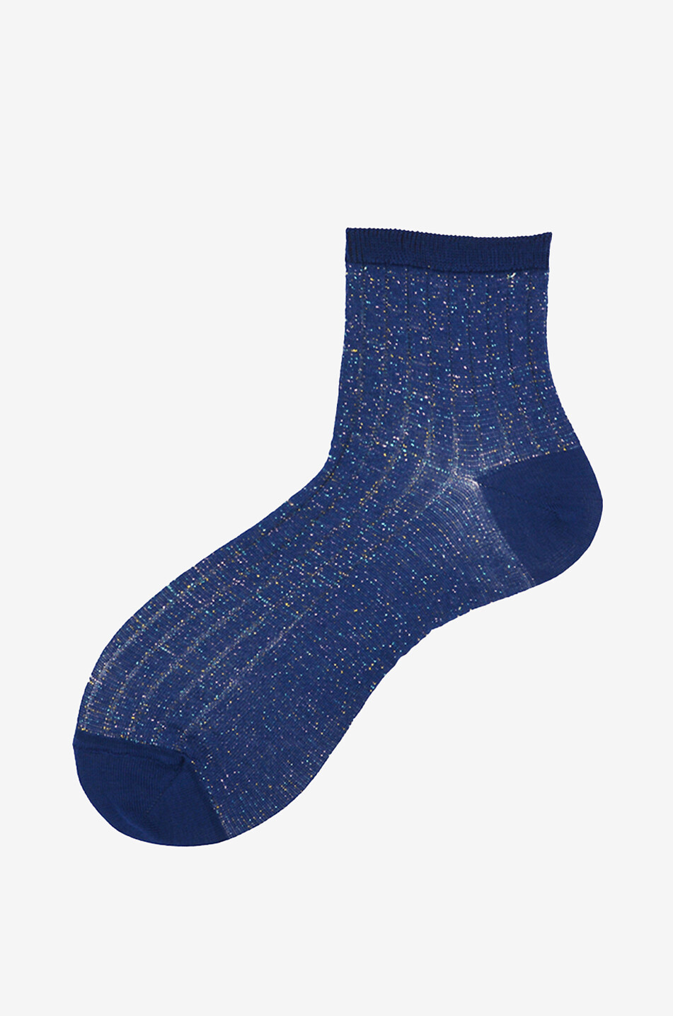 Chaussettes courtes scintillantes en coton