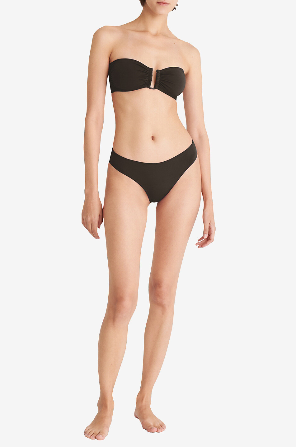 ERES Haut de bikini bandeau Show Femme KAKI FONCÉ 3