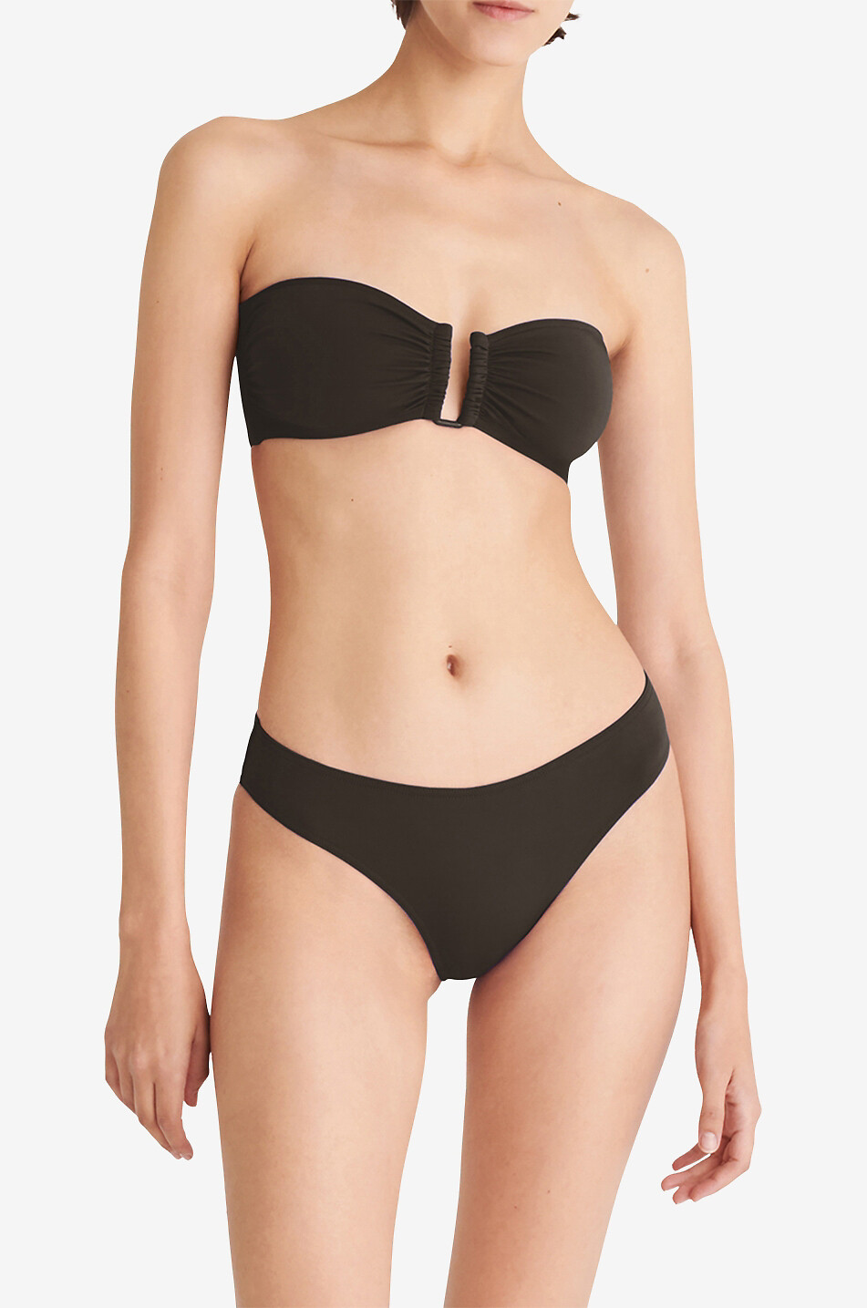 ERES Haut de bikini bandeau Show Femme KAKI FONCÉ 4