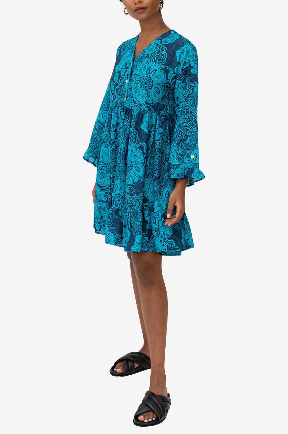 Monet short floral dress