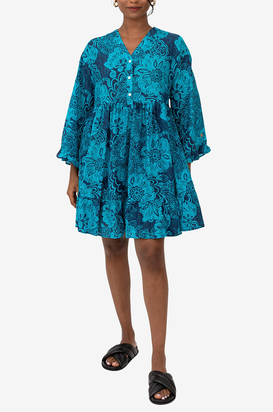 Monet short floral dress