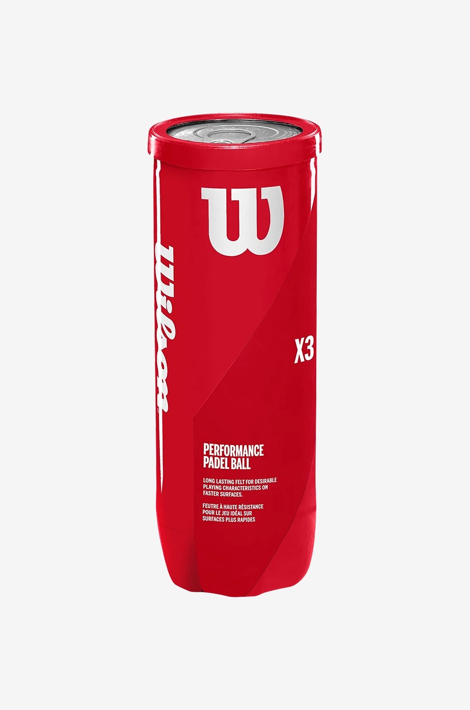 Tube de 3 balles de padel X-3