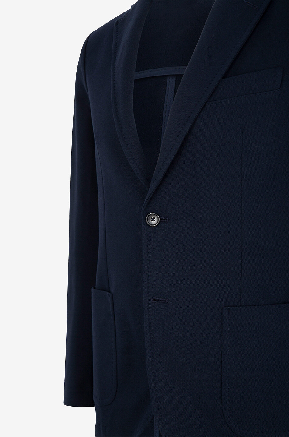 CIRCOLO 1901 Einreihiger Blazer aus Baumwolle Herren DUNKELBLAU 3