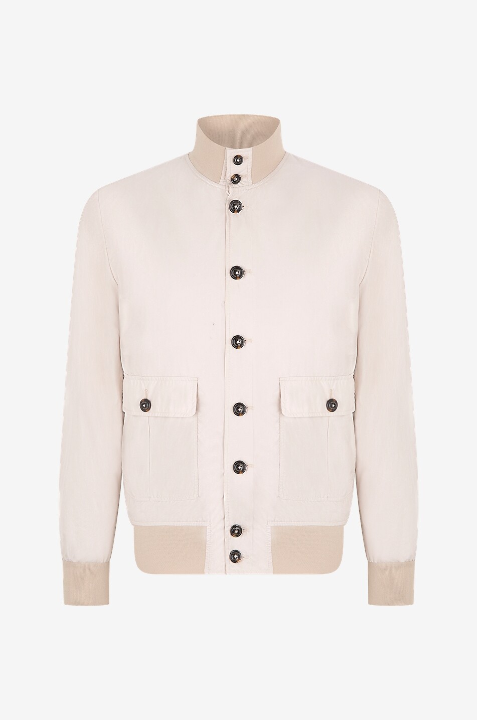 VALSTAR MILANO 1911 Short nylon blouson Men Light beige 1