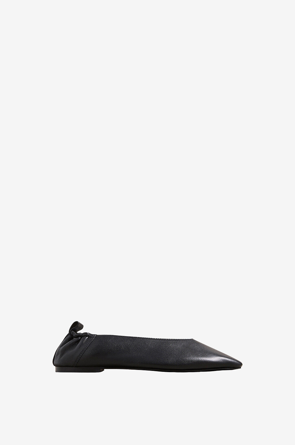 A.EMERY Briot leather ballet flats with pointed toes Women BLACK 2