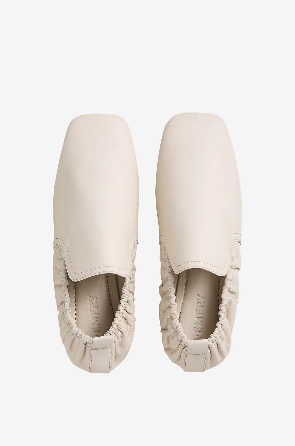 A.EMERY Mocassins en cuir Delphine Femme BLANC 4