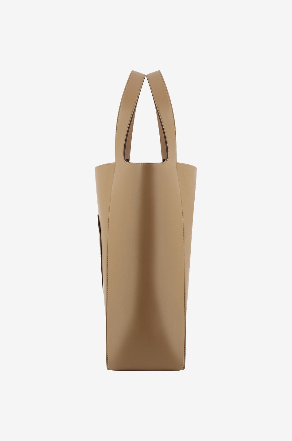 Stella Logo Alter Mat square tote bag STELLA McCARTNEY BROWN