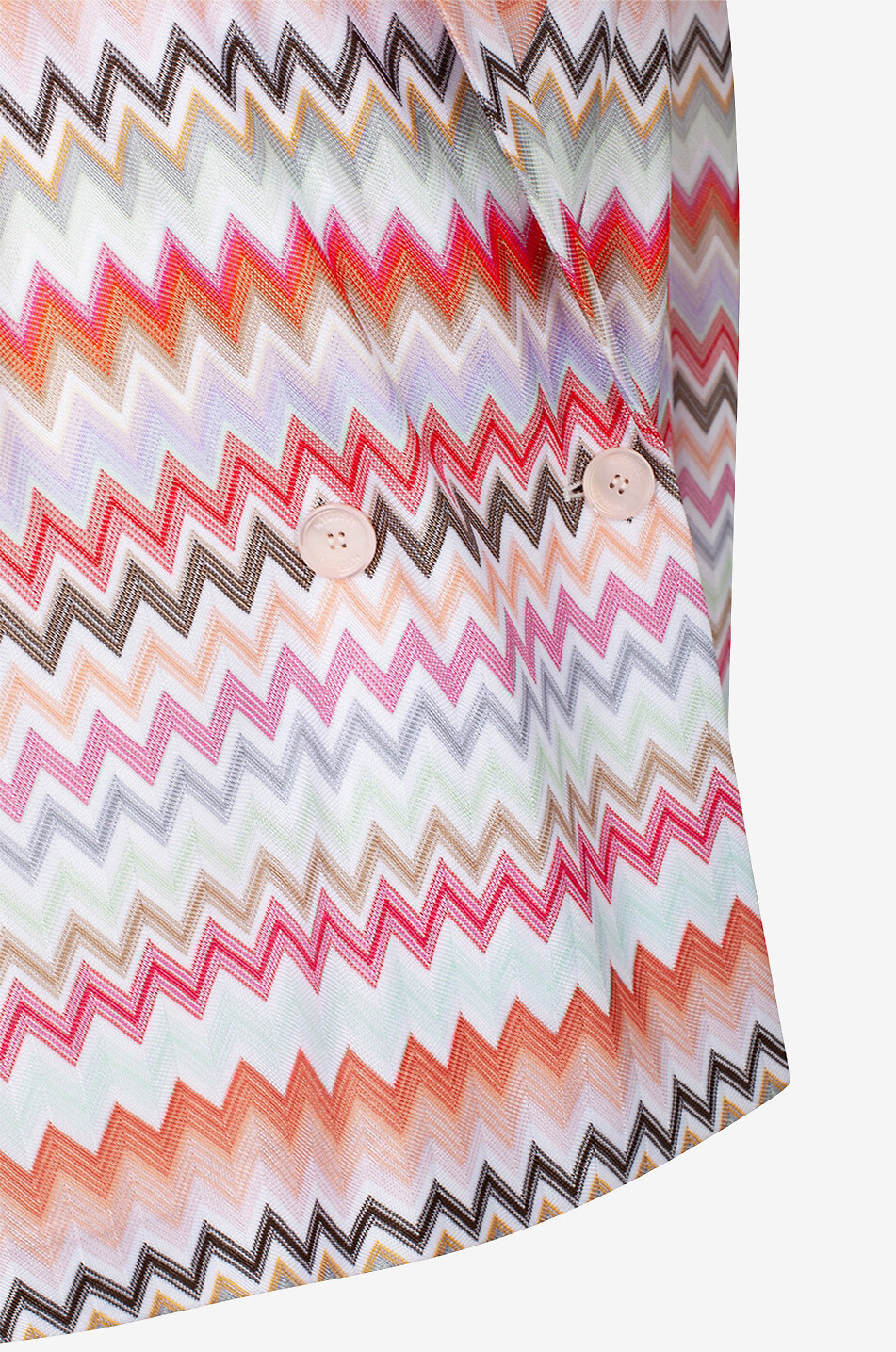 MISSONI Zweireihiger Oversize-Strickblazer mit Fischgräten Damen BUNT 3