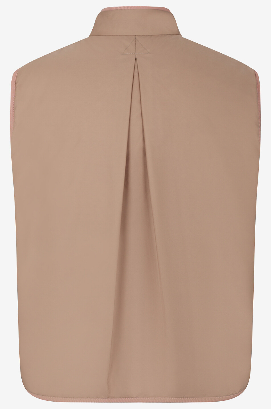 MONCLER GRENOBLE Gilet réversible en polaire High-Loft et nylon Femme ROSE CLAIR 4