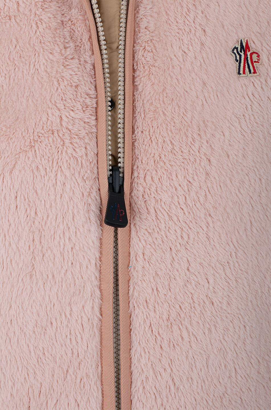 MONCLER GRENOBLE Gilet réversible en polaire High-Loft et nylon Femme ROSE CLAIR 5
