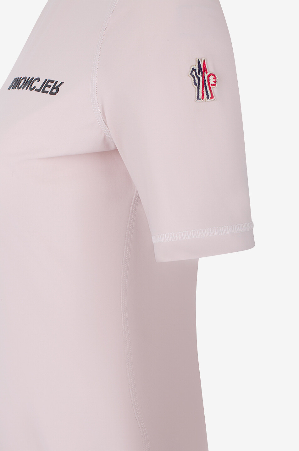 MONCLER GRENOBLE Day-Namic technical jersey T-shirt Women LIGHT PINK 3