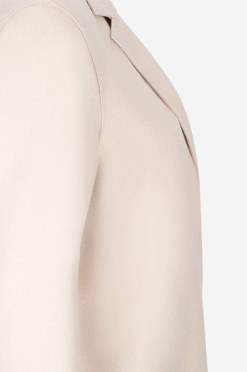 Manteau trois-quarts en laine vierge Cocoon
