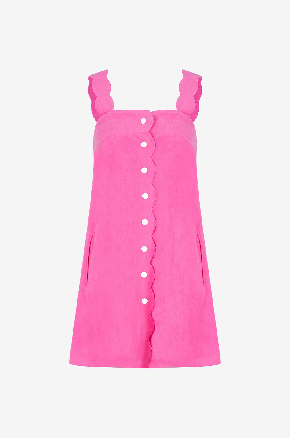 Towelette cotton beach mini dress