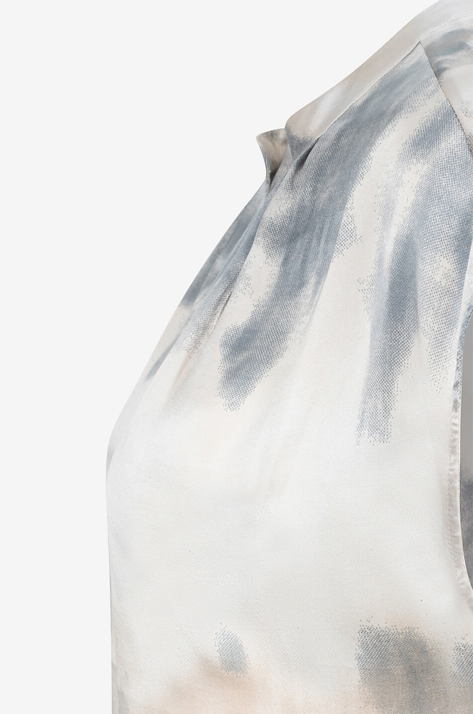 HEMISPHERE Kurzärmeliges Tie-Dye-Top aus Seide Fillipa Damen BUNT 3