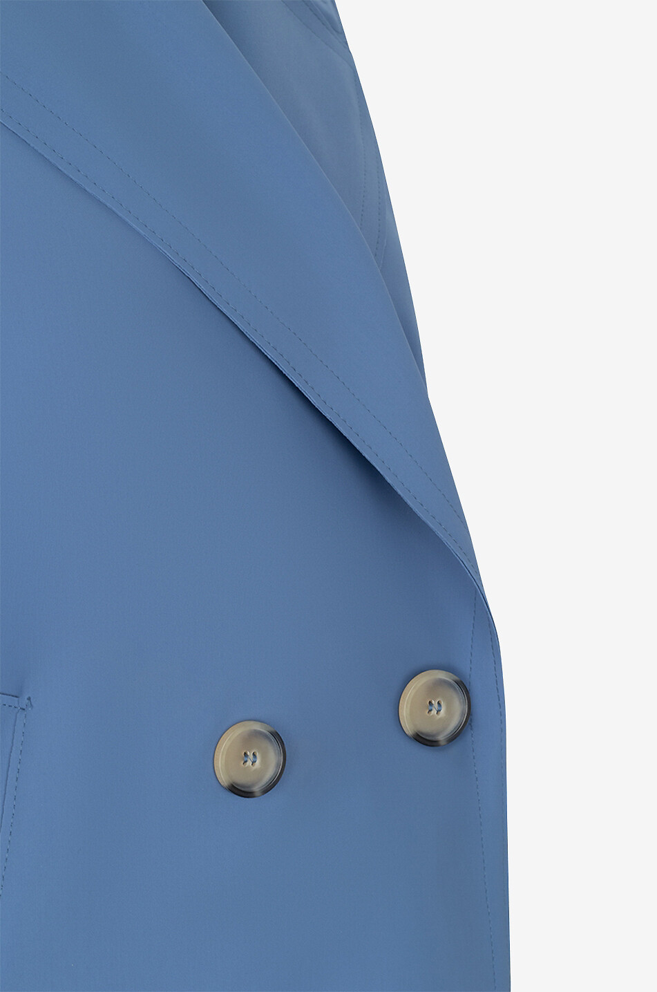 HARRIS WHARF Kurze Neopren-Cabanjacke Scuba Damen BLAU 3