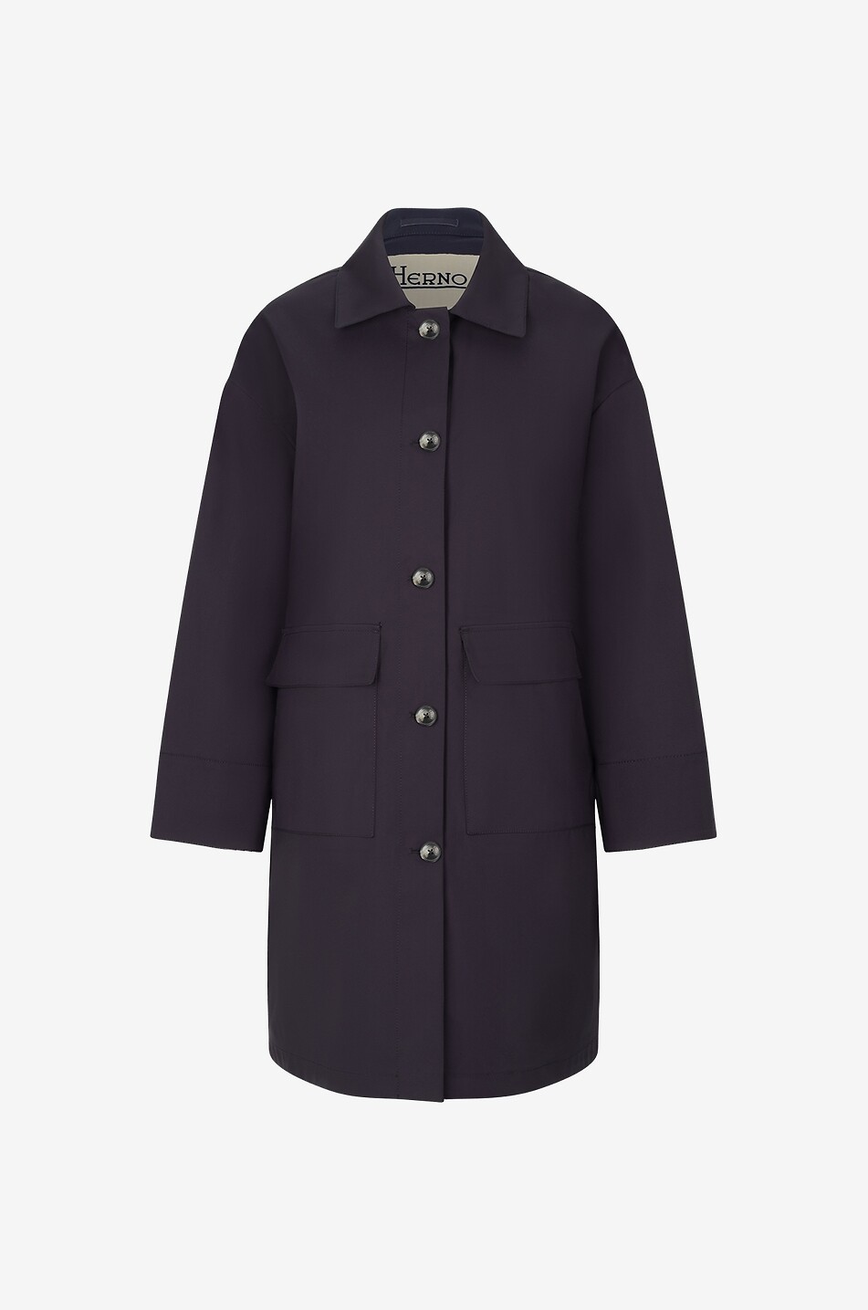 Technical Coat three-quarter length coat