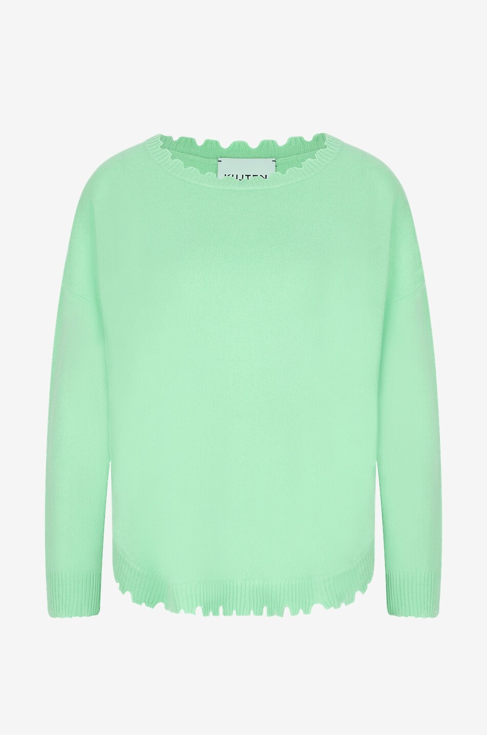 KUJTEN Pullover aus Kaschmir Mela Damen GRÜN 1