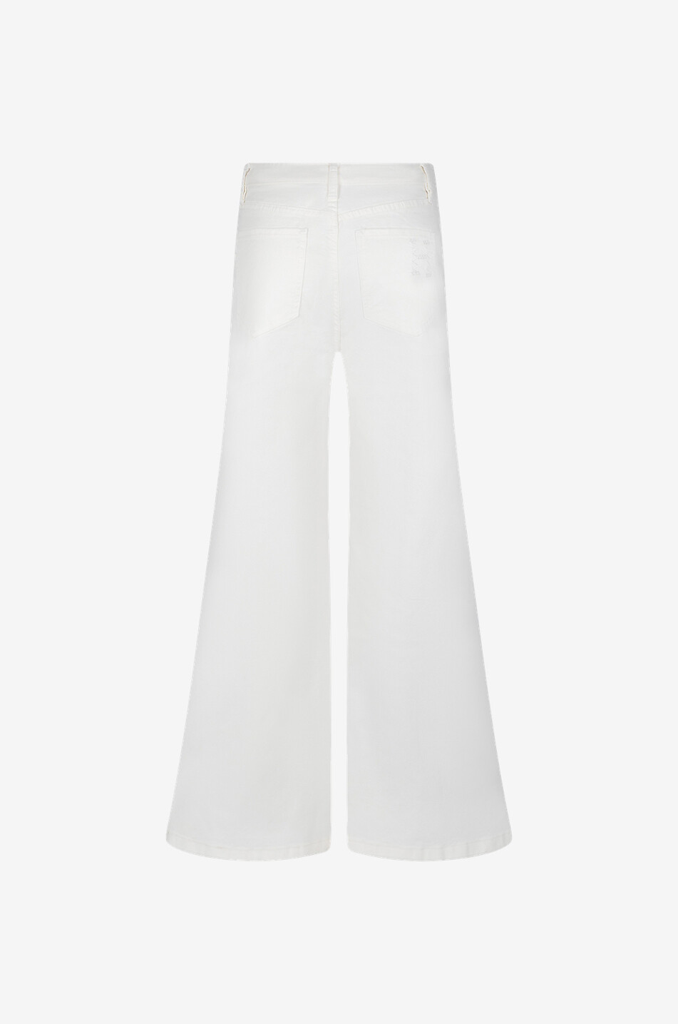 HEMISPHERE Jeans mit ausgestelltem Bein aus Baumwolle Niki Damen WEISS 2