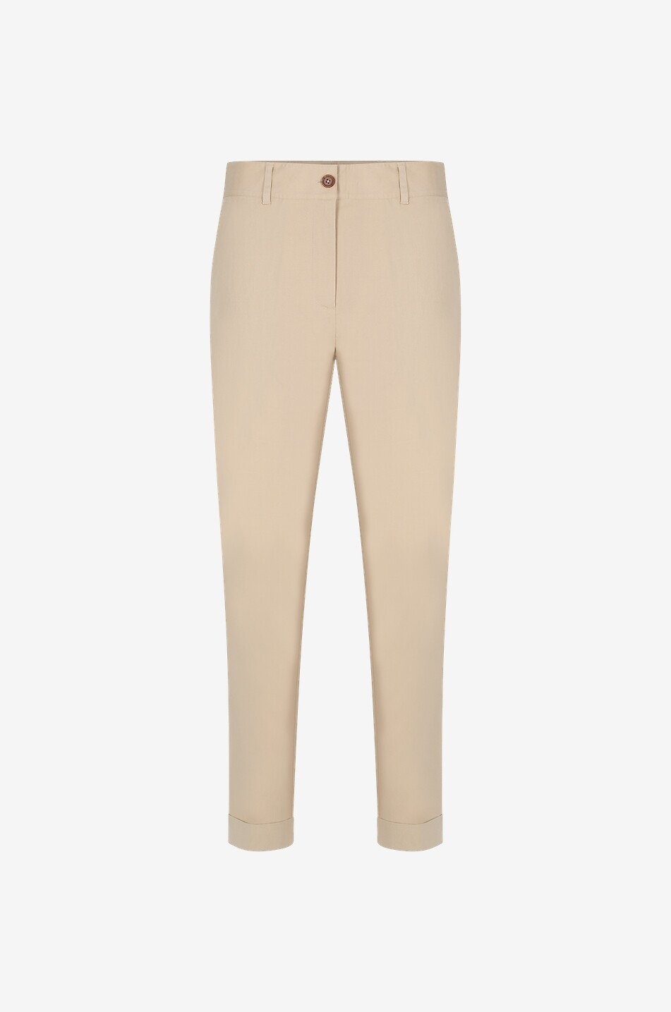 HEMISPHERE Hose aus Baumwolle Jella Damen COGNAC 1