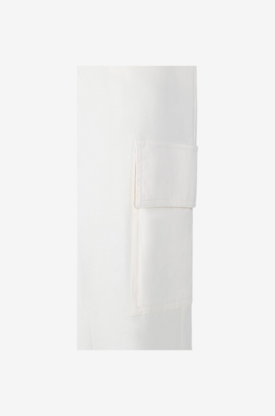 SKIN Hose aus Pima-Biobaumwolle Clairo Damen CREMEFARBEN 3