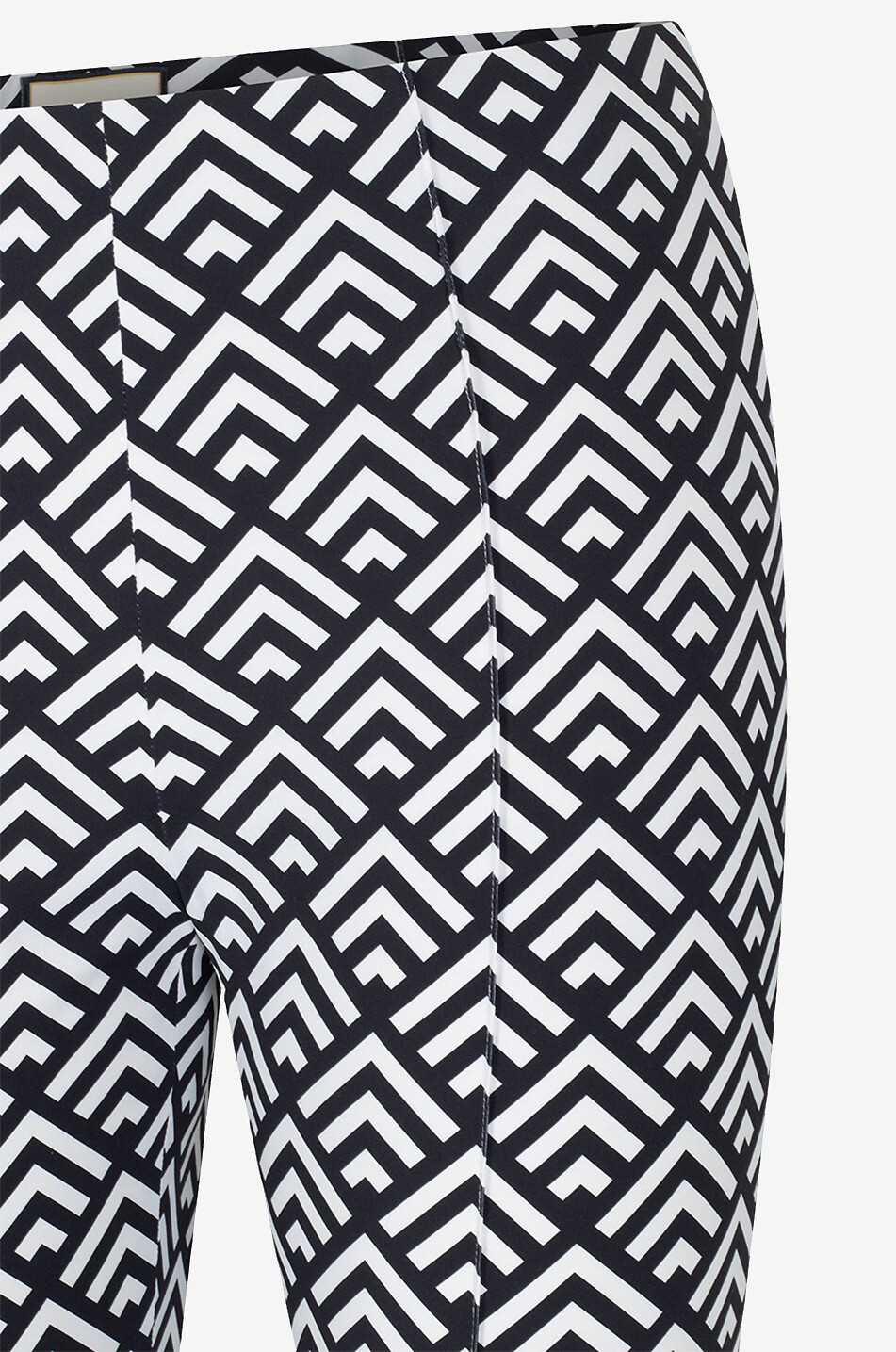 Pantalon slim motifs géométriques Capri