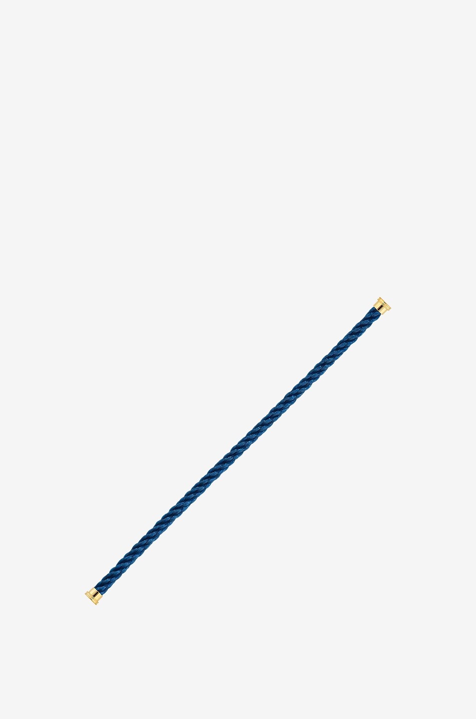 Force10 GM Bleu Jean bracelet cable with golden ends
